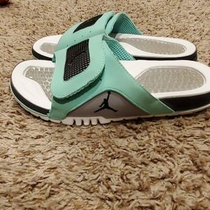 Nike Air Jordan Slide sandals mint UK size 7